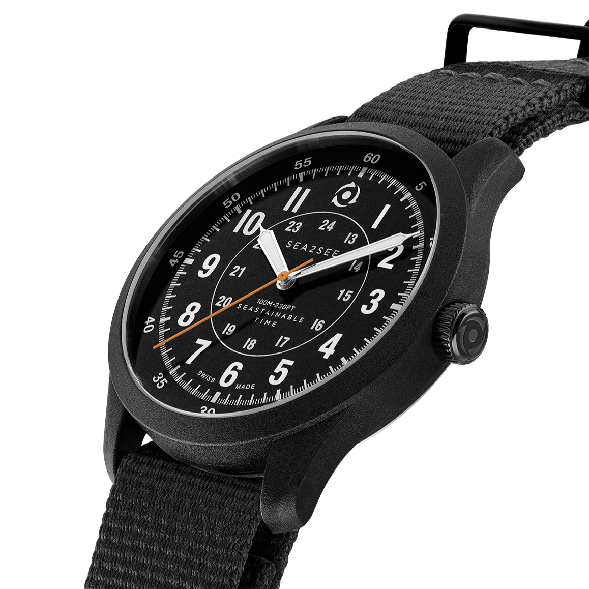 SEAL RECYCLED OCEAN PLASTIC SWISS WATCH