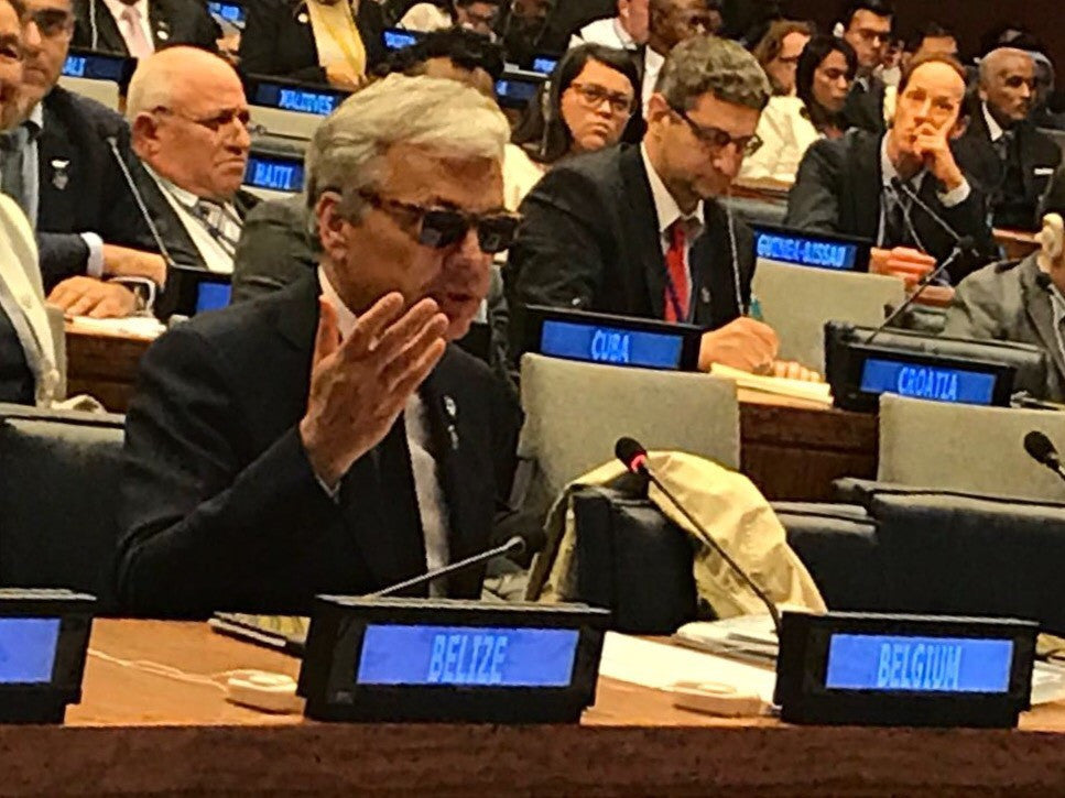 THE VICE PRIME MINISTER OF BELGIUM PRESENTED THE PROJECT SEA2SEE AT THE UNITED NATIONS