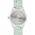 CASE: WHITE | STRAP: LIGHT GREEN | DIAL: WHITE | SIZE: 37 MM