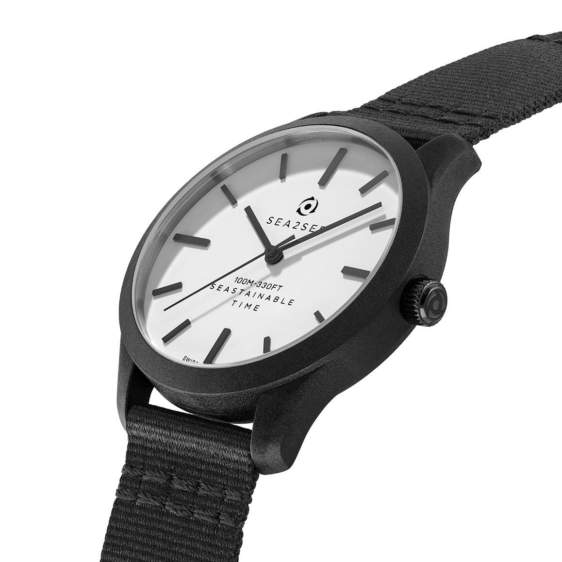 FIJI RECYCLED OCEAN PLASTIC SWISS WATCH