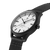CASE: BLACK | STRAP: BLACK | DIAL: WHITE  | SIZE: 37 MM