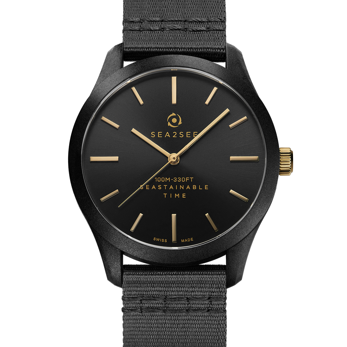 FIJI RECYCLED OCEAN PLASTIC SWISS WATCH