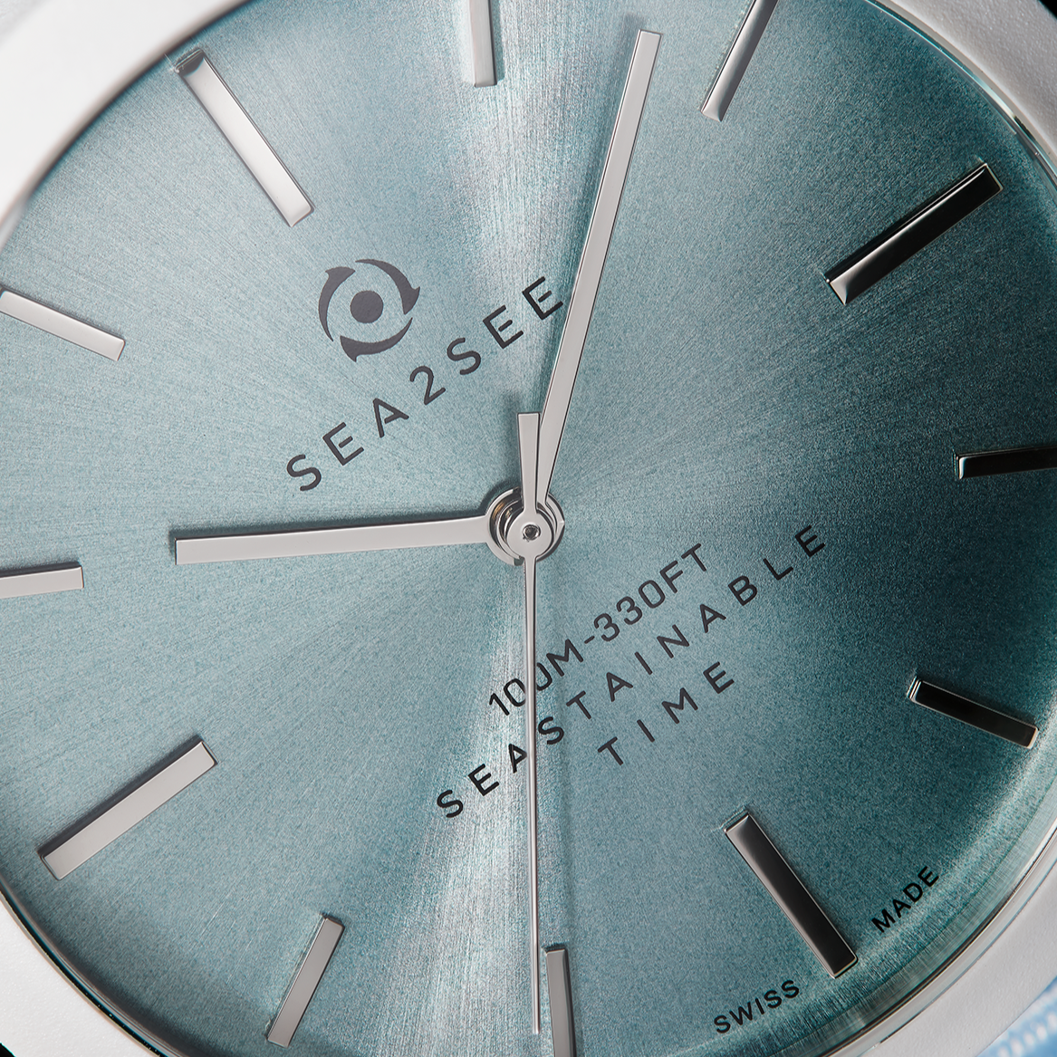 FIJI RECYCLED OCEAN PLASTIC SWISS WATCH