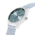 CASE: WHITE | STRAP: LIGHT BLUE | DIAL: LIGHT BLUE | SIZE: 37 MM