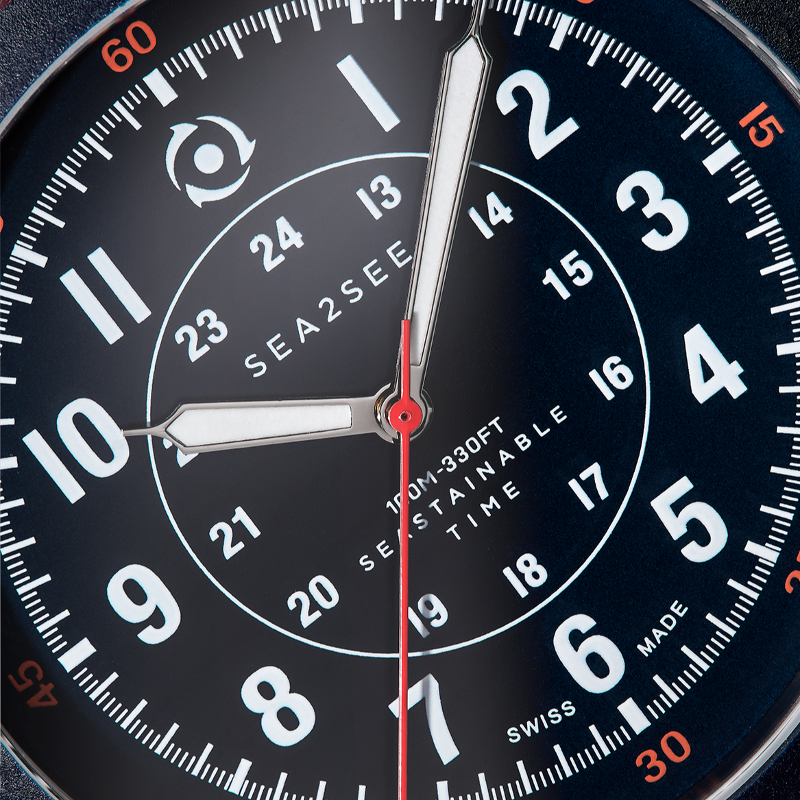 CASE: NAVY BLUE | STRAP: RED | DIAL: NAVY BLUE | SIZE: 41 MM
