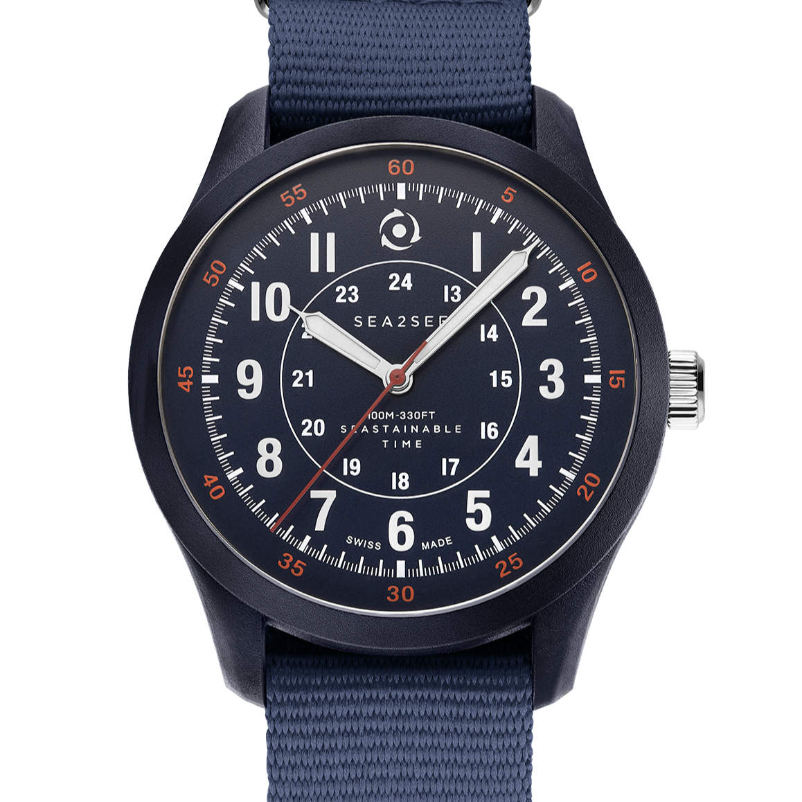 CASE: NAVY BLUE | STRAP: NAVY BLUE | DIAL: NAVY BLUE | SIZE: 41 MM