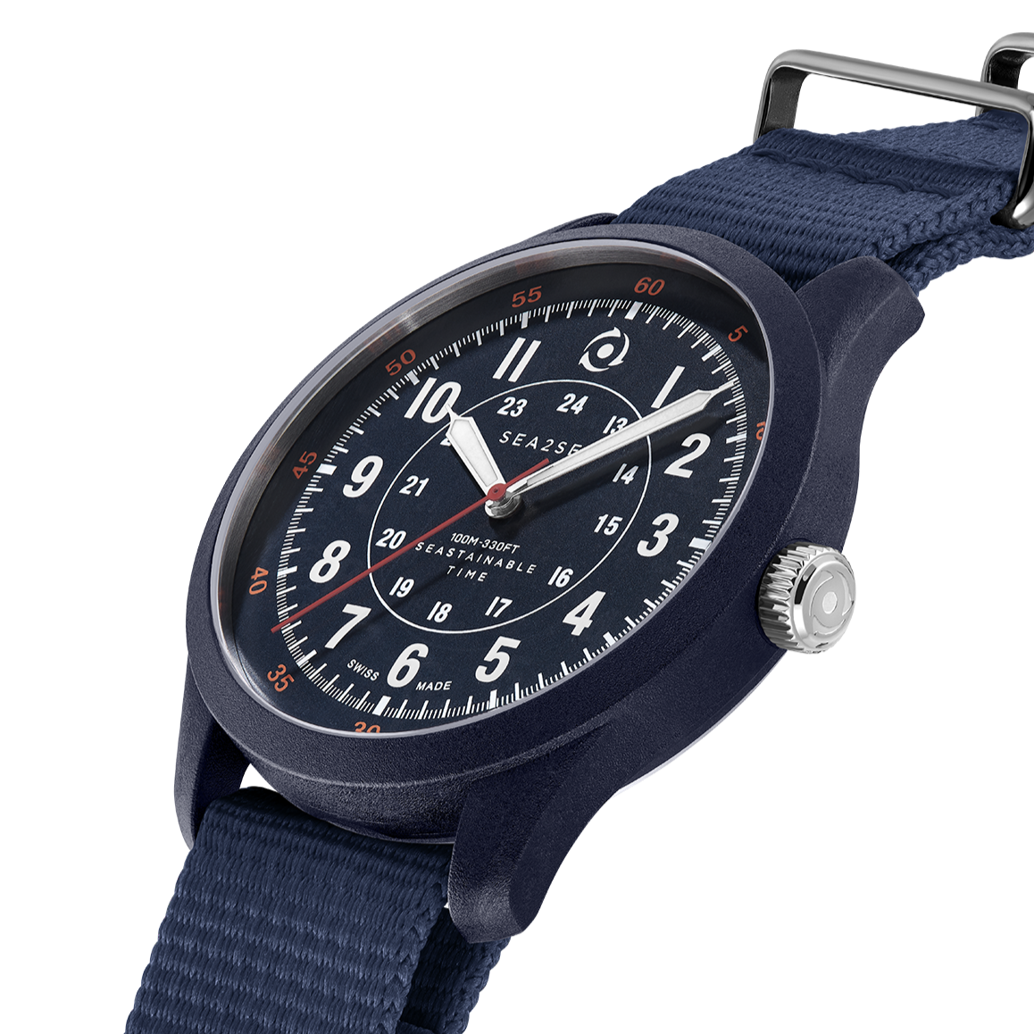 CASE: NAVY BLUE | STRAP: NAVY BLUE | DIAL: NAVY BLUE | SIZE: 41 MM