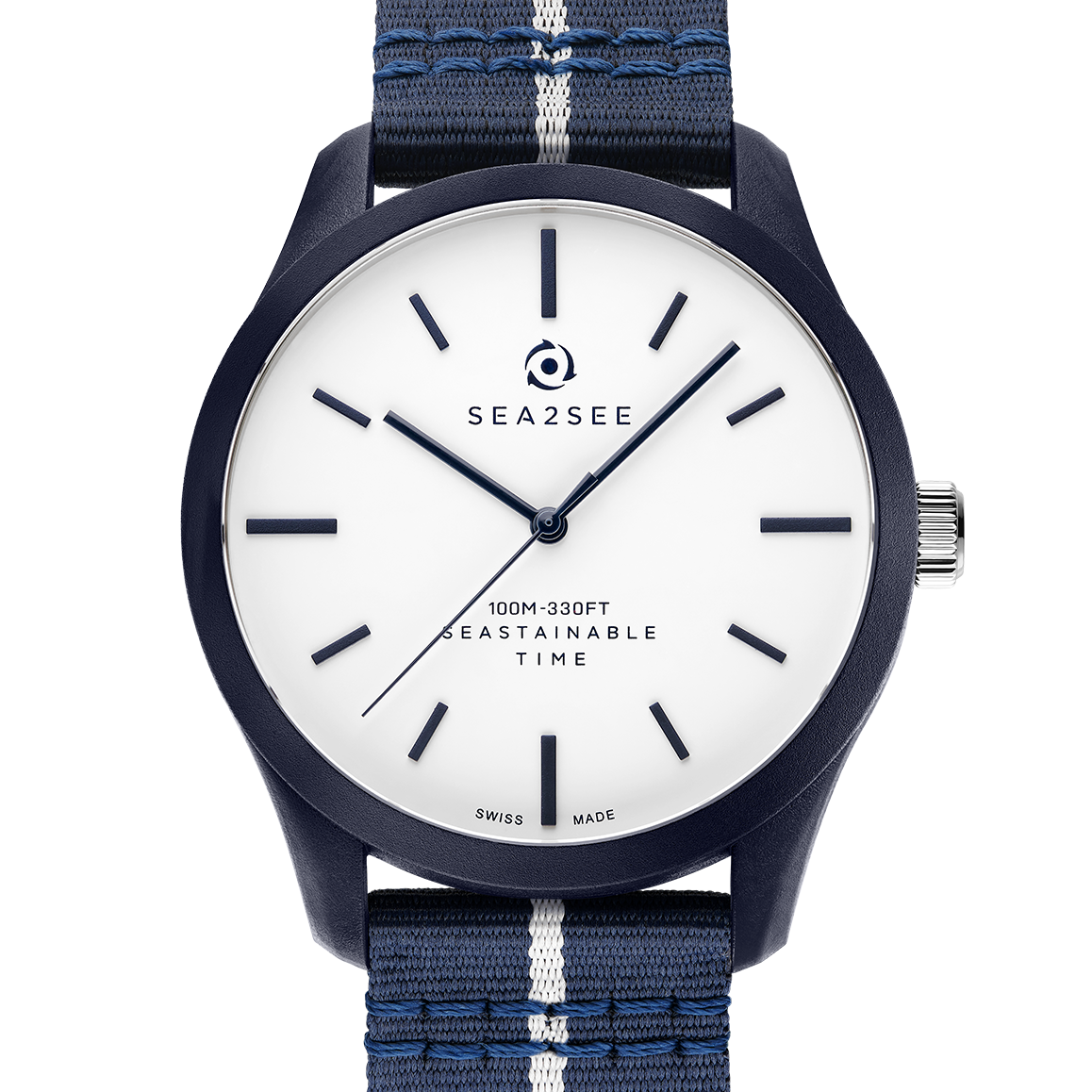 NAXOS RECYCLED OCEAN PLASTIC SWISS WATCH