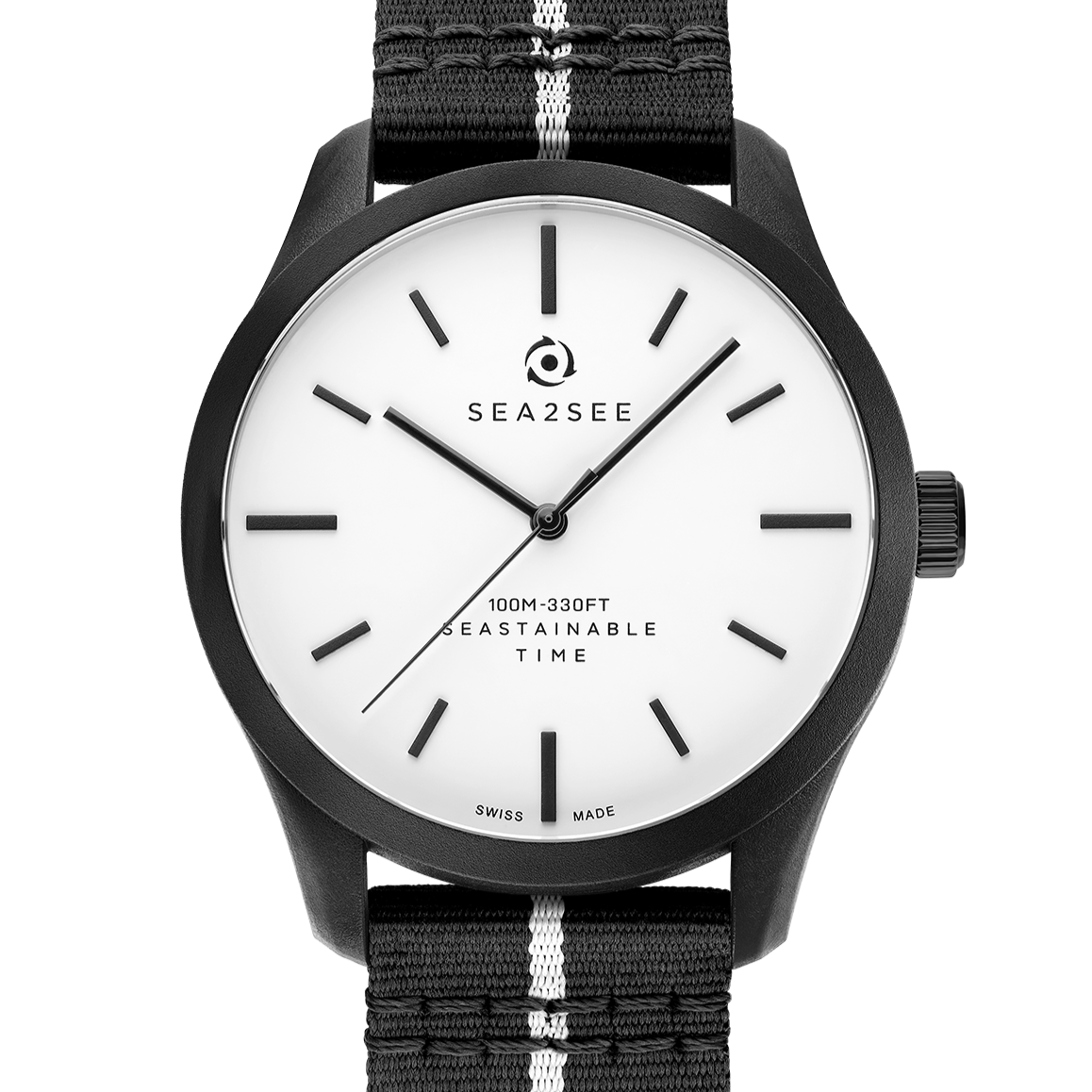 NAXOS RECYCLED OCEAN PLASTIC SWISS WATCH
